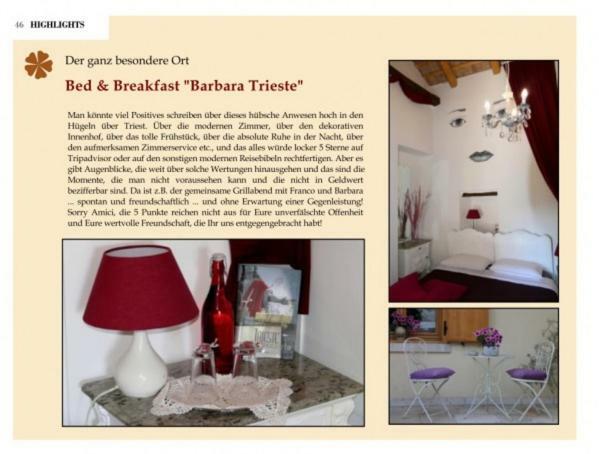 Bed & Breakfast Barbara Borgo Grotta Gigante Buitenkant foto